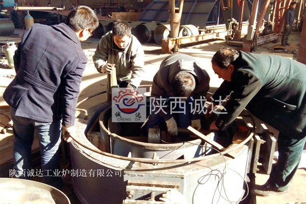 伊朗12500KVA高碳铬铁炉EPC工程——设备水压试验（三）