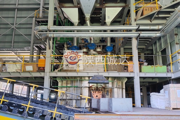 韩国3000KVA铜冶炼电炉安装调试阶段