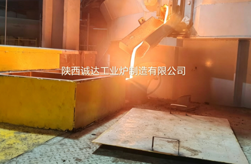江苏某企业冷渣炉出铁