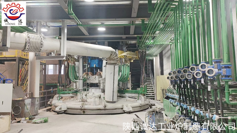 陕西诚达首台套飞灰规模化生产岩棉电炉投产成功！